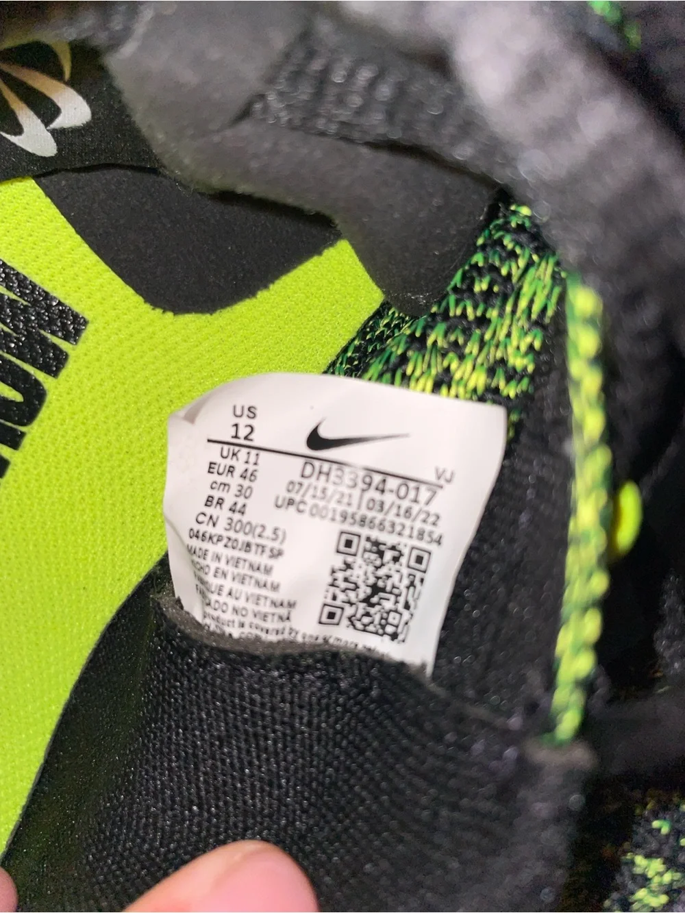 Nike SuperRep Go 3 Next Nature Flyknit Men's Training Shoes DH3394 017 Sz 12